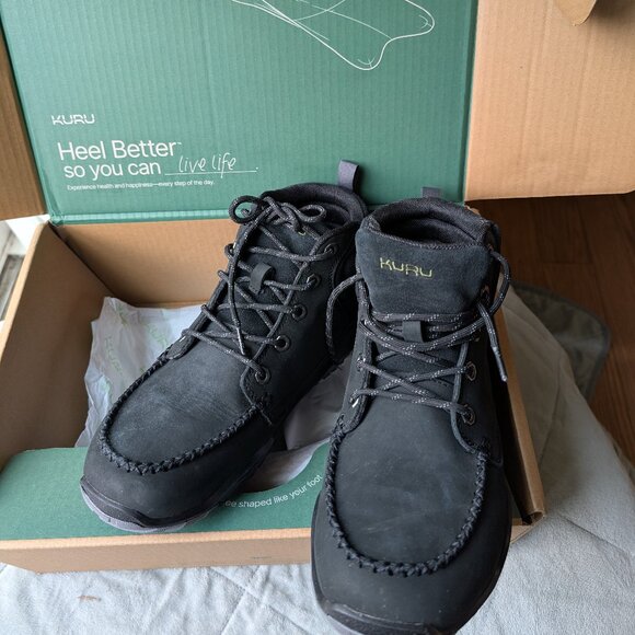 Kuru Quest trail hiking boots EUC men\'s Black sz, 9 main image 9